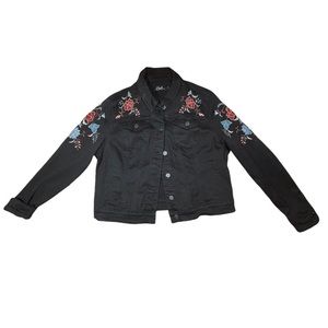 Embroidered Jean jacket